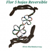 FLOR 5 HOJAS REVERSIBLE 