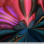 FRACTAL  ,   FLOR,netart,digital , rosa