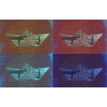 Pop Paper Boat (Wall II)