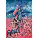 HOMBRE AZUL