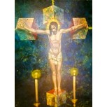 CRISTO EN AZUL