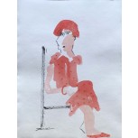 El vestido rojo