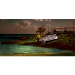 Posta de sol a ses barques
