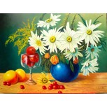 Bodegon con Flores