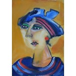 El turbante azul