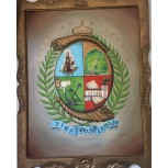 ESCUDO DE ARMAS DEL MUNICIPIO DE LA CEJA. ANT. COL. S.A.