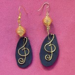 PENDIENTES MUSICALES 