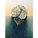 Bouquet de rosas blancas