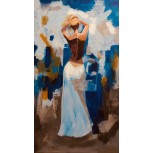 Mujer en Azul