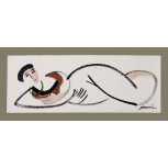 Femme couchée#9
