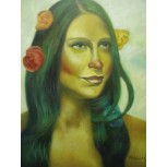 moça indigena com maquiagem