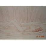 Desnudo en la hierba.