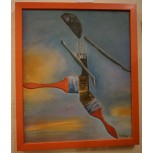 BAILARINA MEDIA LUNA PINTURA