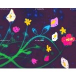 LLuvia Nocturna,  sobre las  flores