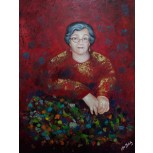 Guely Naty con arrpillera