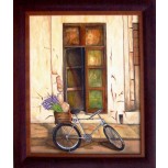 Bicicleta con flores