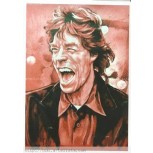 Retrato Mick Jagger