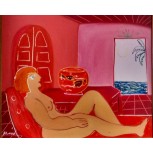 Interior con peces, a Matisse.