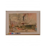 PORT, PESCADORS, BARCELONA 1950