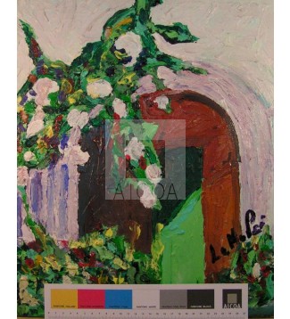 PORTAL DE LA CASA DE MONET EN GIVERNY