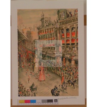 PROCESSÓ DEL CORPUS, BARCELONA 1947
