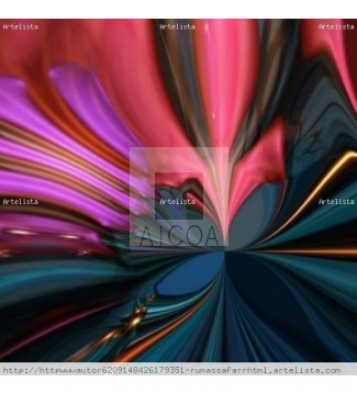 FRACTAL  ,   FLOR,netart,digital , rosa