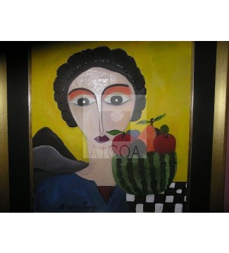 mujer caña