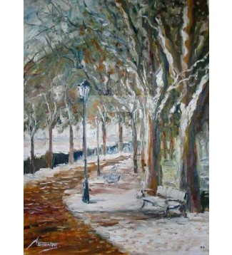 Retiro.  Invierno