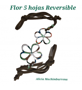 FLOR 5 HOJAS REVERSIBLE 