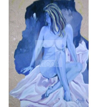 Desnudo azul