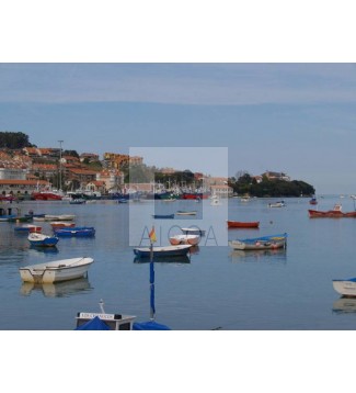 Con el puerto de fondo
