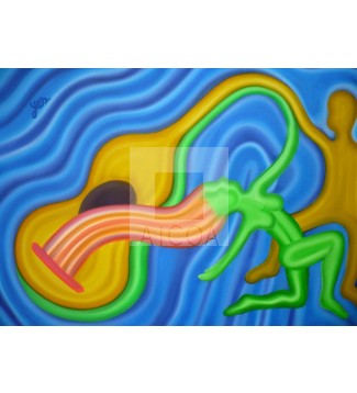 OLAS DE MUSICA Y BAILE