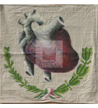 por bandera el corazón