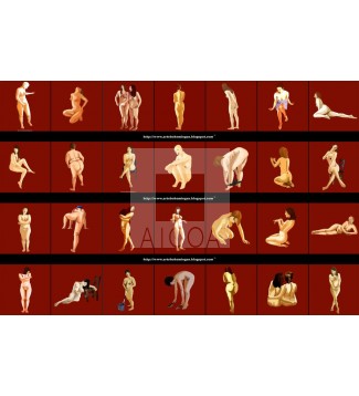 mujeres en rojo ( parcial)