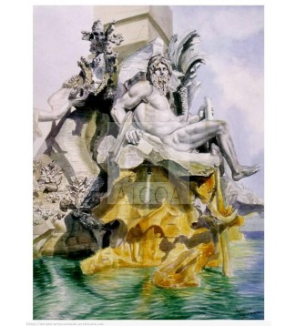 fuente de los cuatro rios Roma