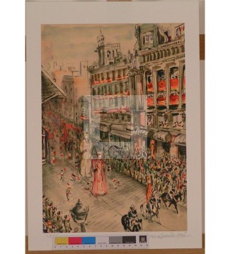 PROCESSÓ DEL CORPUS, BARCELONA 1947