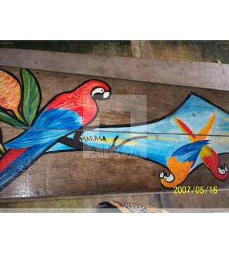GUACAMAYAS EN RETABLO