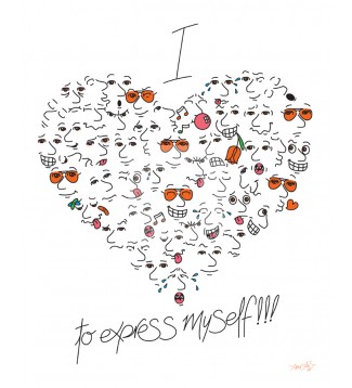 I love to express myself!!!