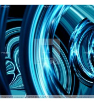 FRACTAL,AZULES METALIZADOS