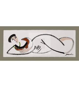 Femme couchée#9