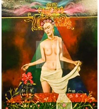 FRIDA Y ORQUIDEA