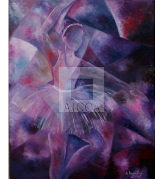 Bailarina en lilas