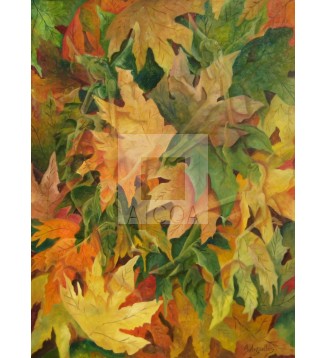 El jardín en otoño