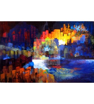 ciudad nocturna