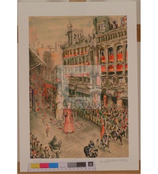 PROCESSÓ DEL CORPUS, BARCELONA 1947