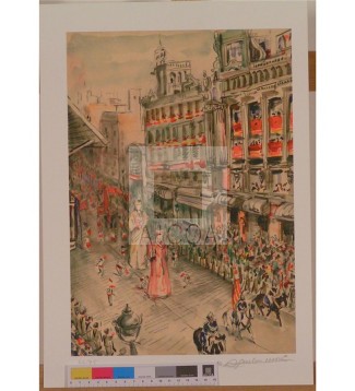 PROCESSÓ DEL CORPUS, BARCELONA 1947