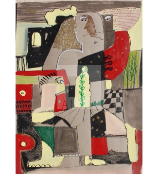 carpeta pintura sobre papel#1