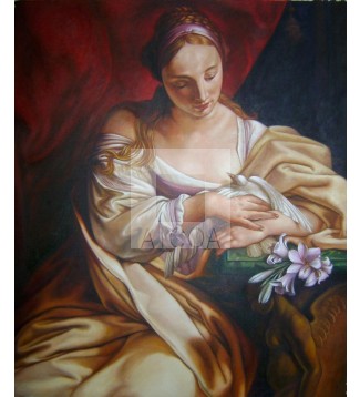 Réplica de ¨Pureza de Corazón¨ de Pompeo Batoni.