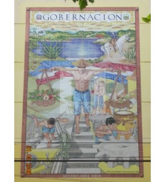 Mural Gobernación Santiago Rodríguez