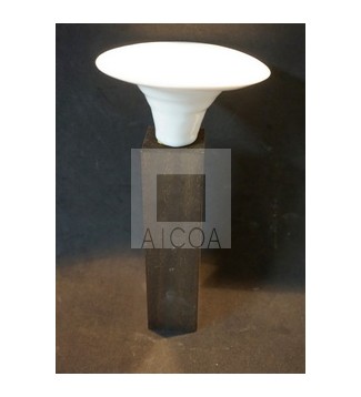COPA PORCELANA SOBRE MADERA